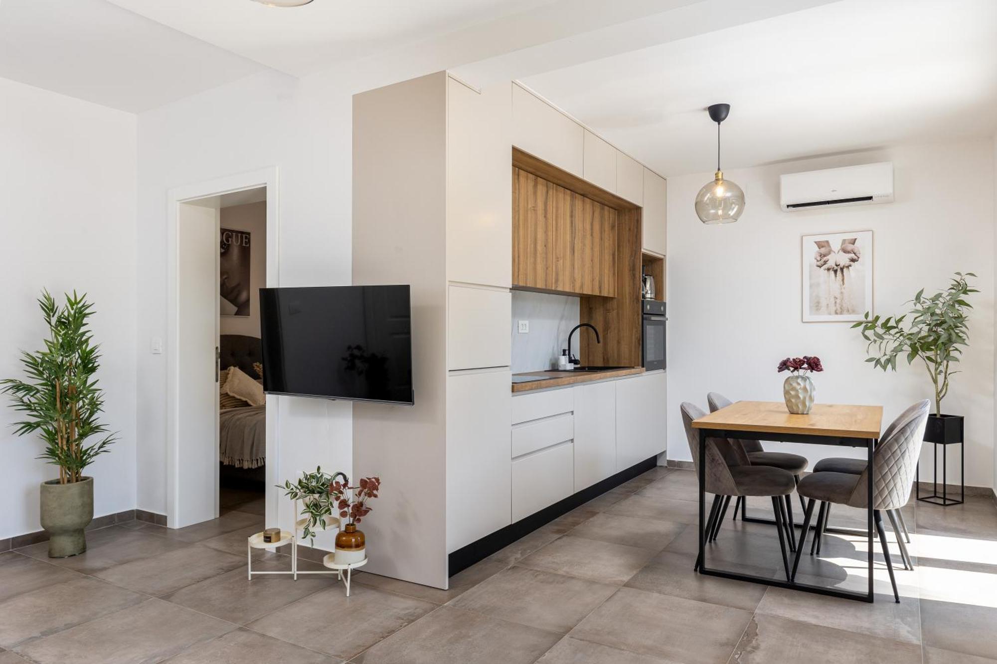 Honoris Apartment - Brand New - Private Parking - 90 M From The Beach- Terrace Slano Zewnętrze zdjęcie