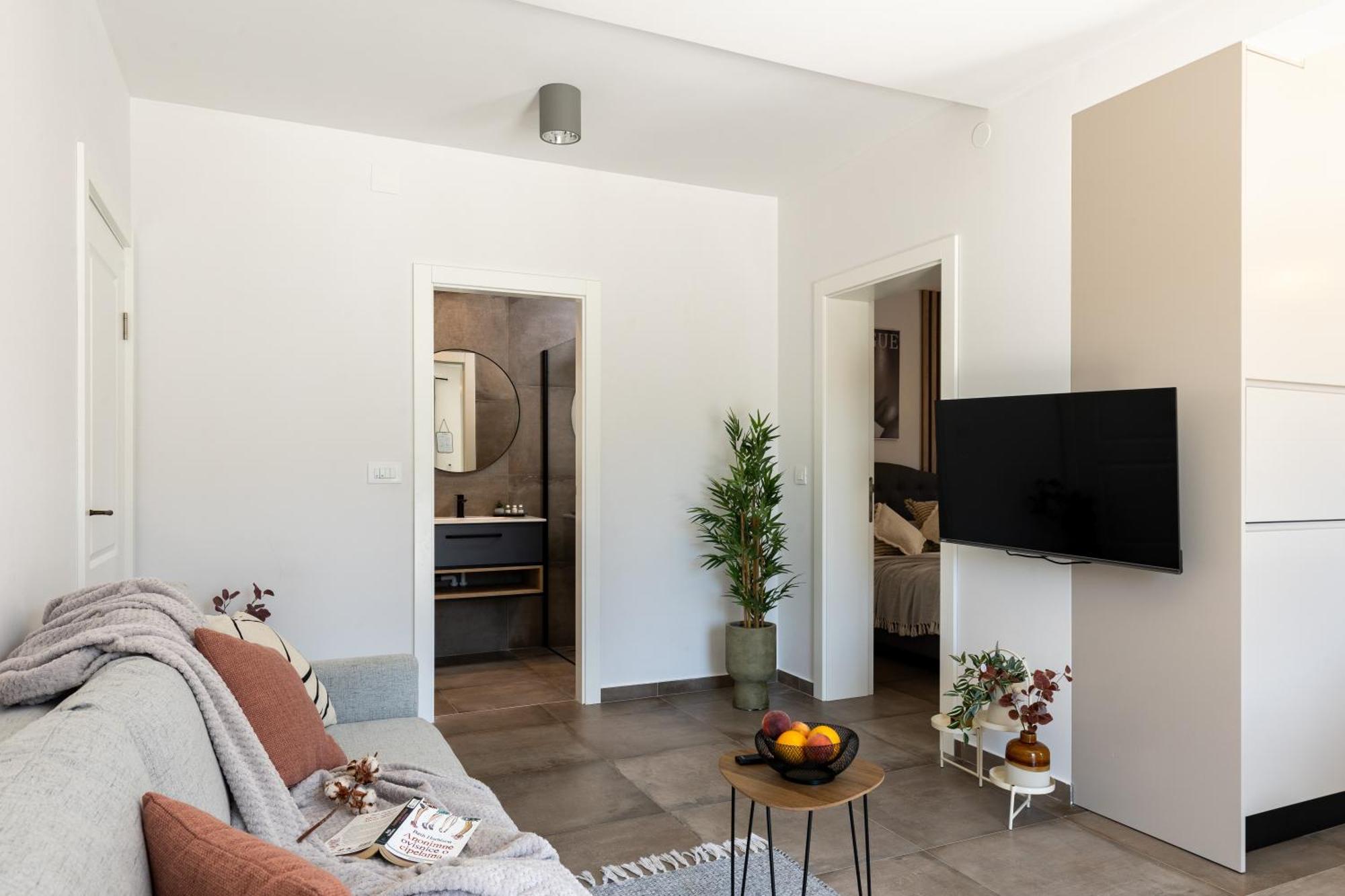 Honoris Apartment - Brand New - Private Parking - 90 M From The Beach- Terrace Slano Zewnętrze zdjęcie